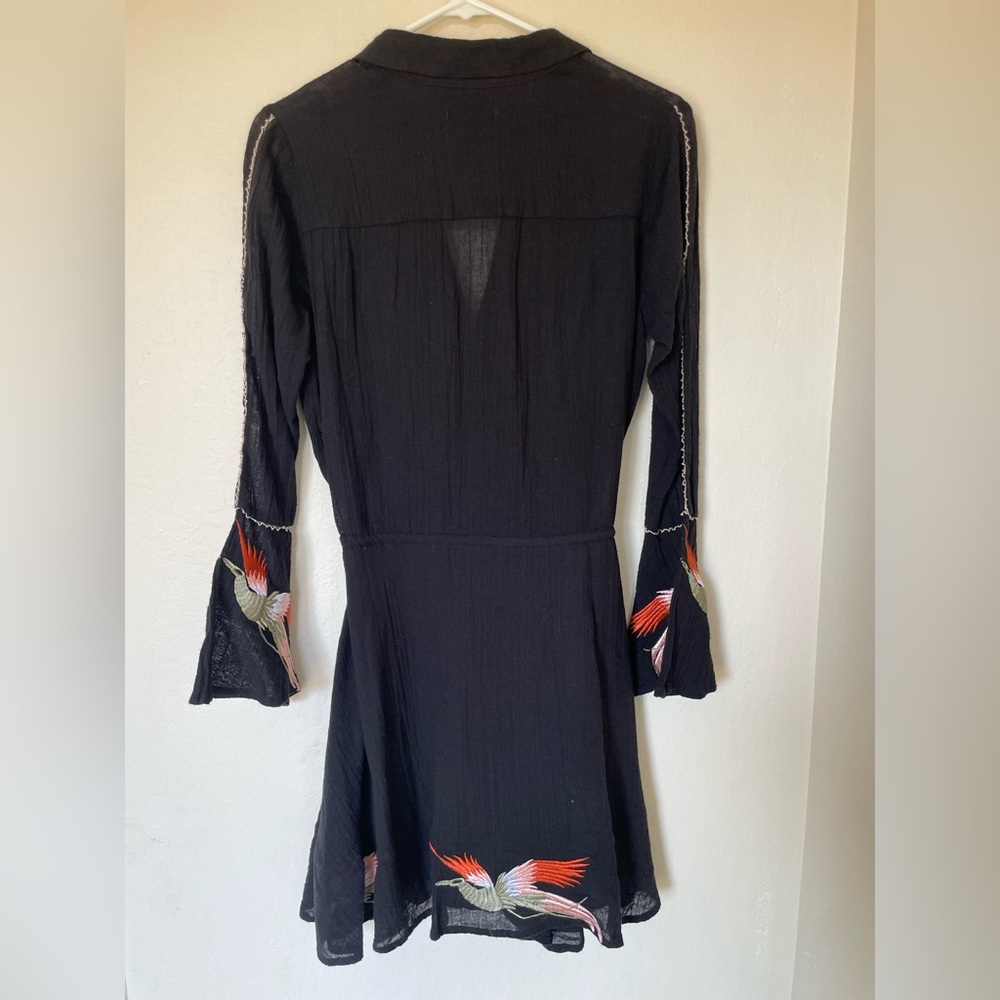 ISLA Black Embroidered Dress - Picture 9 of 15